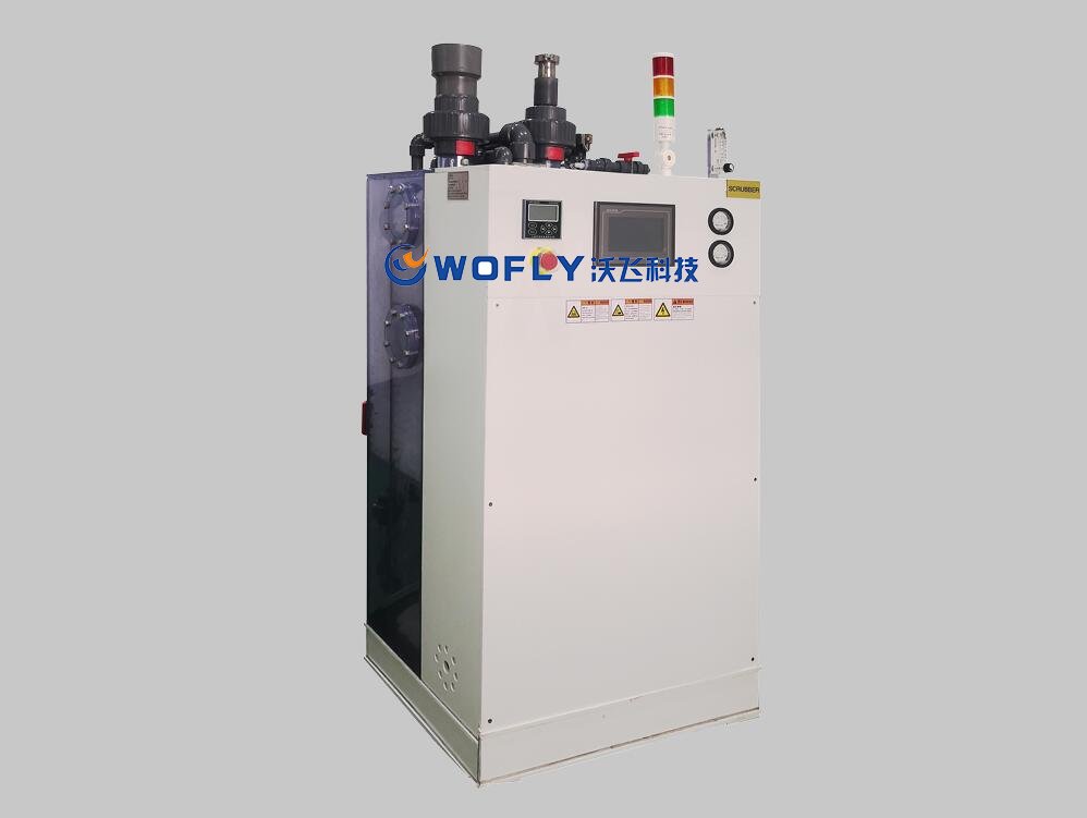 光伏生產工藝過程使用那種氣體尾氣處理設備scrubber？